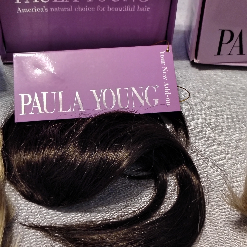 Paula Young Blonde Clip-In Hair Topper - Natural Blonde - Picture 3 of 11